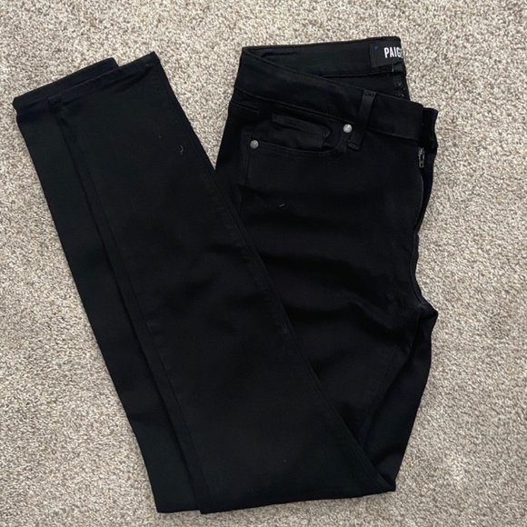 PAIGE Demim Verdugo Ultra Skinny (black denim) - Picture 4 of 4